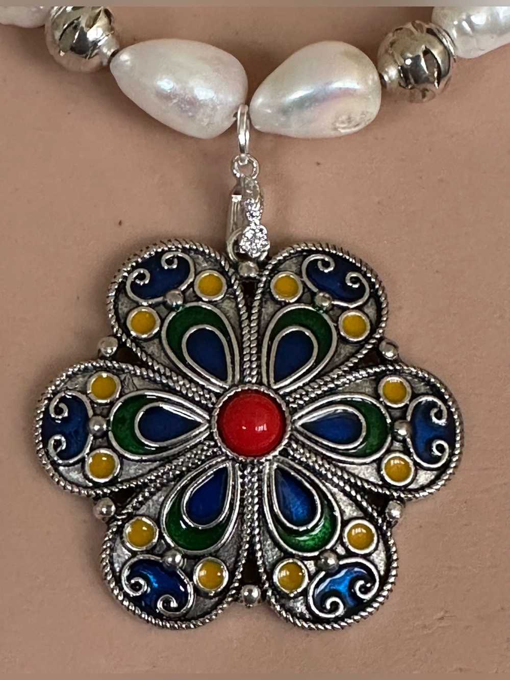 20-1/2 inch Mixed bead necklace NWOT - Picture 2 of 16